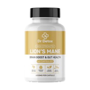Lions Mane Capsules By Dr Detox 60 Pack