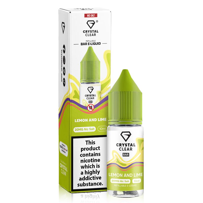 Lemon and Lime By Crystal Clear Salt 10ml - Image 2