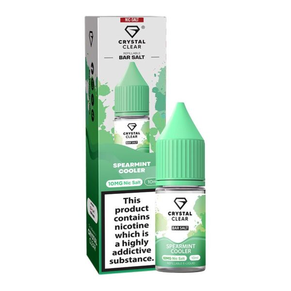 Spearmint Cooler By Crystal Clear Salt 10ml