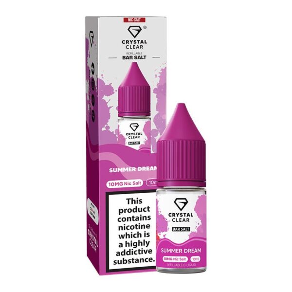 Summer Dream By Crystal Clear Salt 10ml