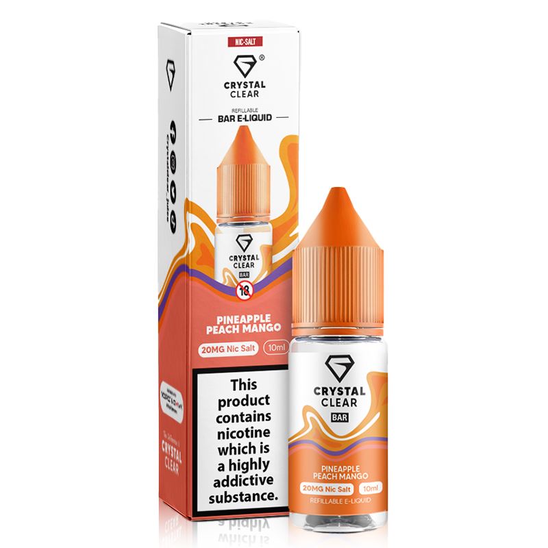 Pineapple Peach Mango By Crystal Clear Salt 10ml - Image 2