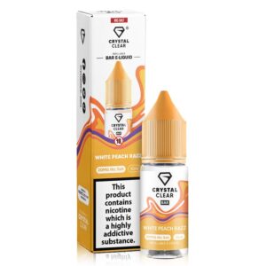 White Peach Razz By Crystal Clear Salt 10ml