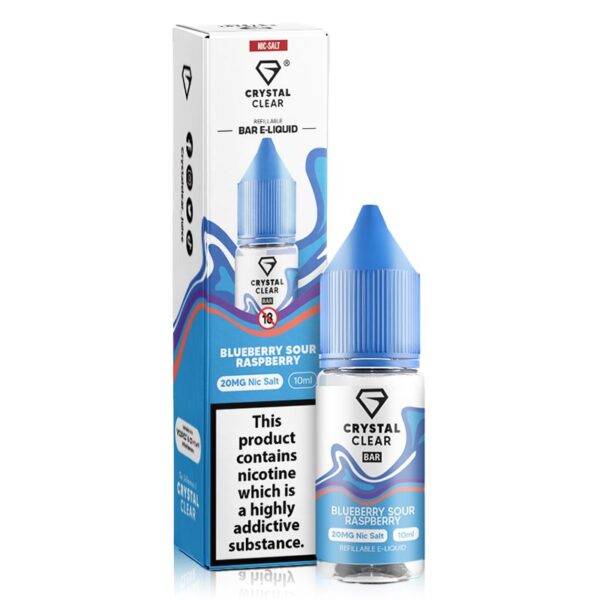 Blueberry Sour Raspberry By Crystal Clear Salt 10ml